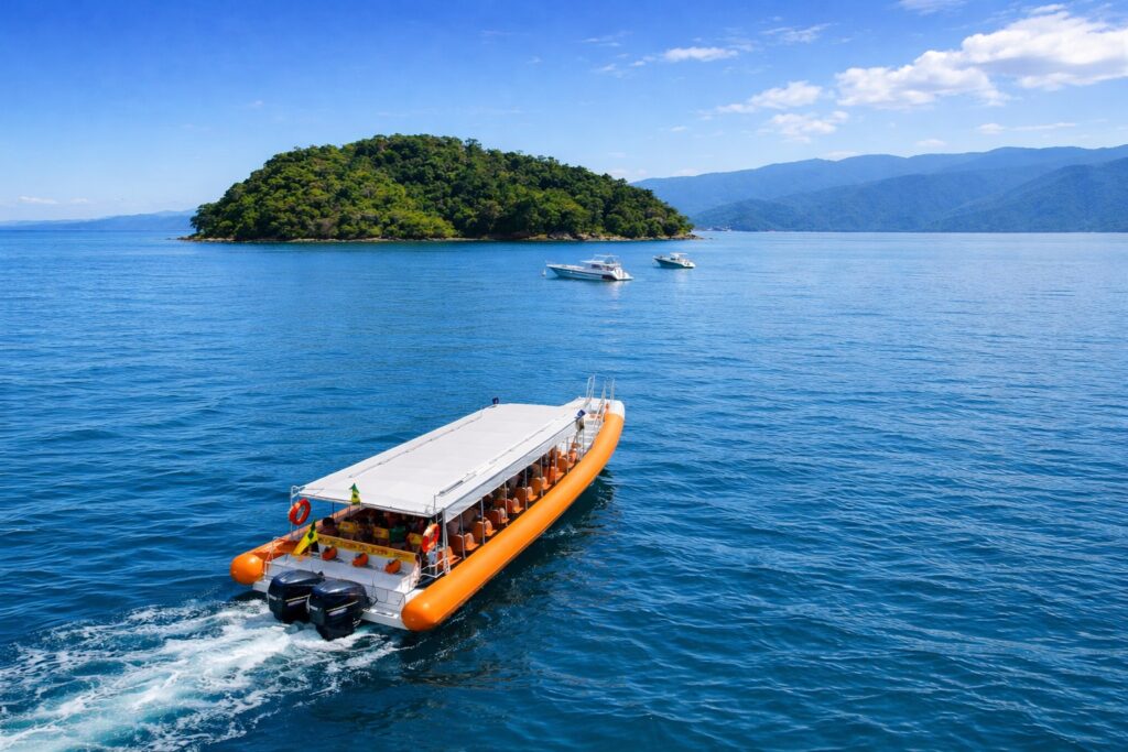 Lancha ilha Grande