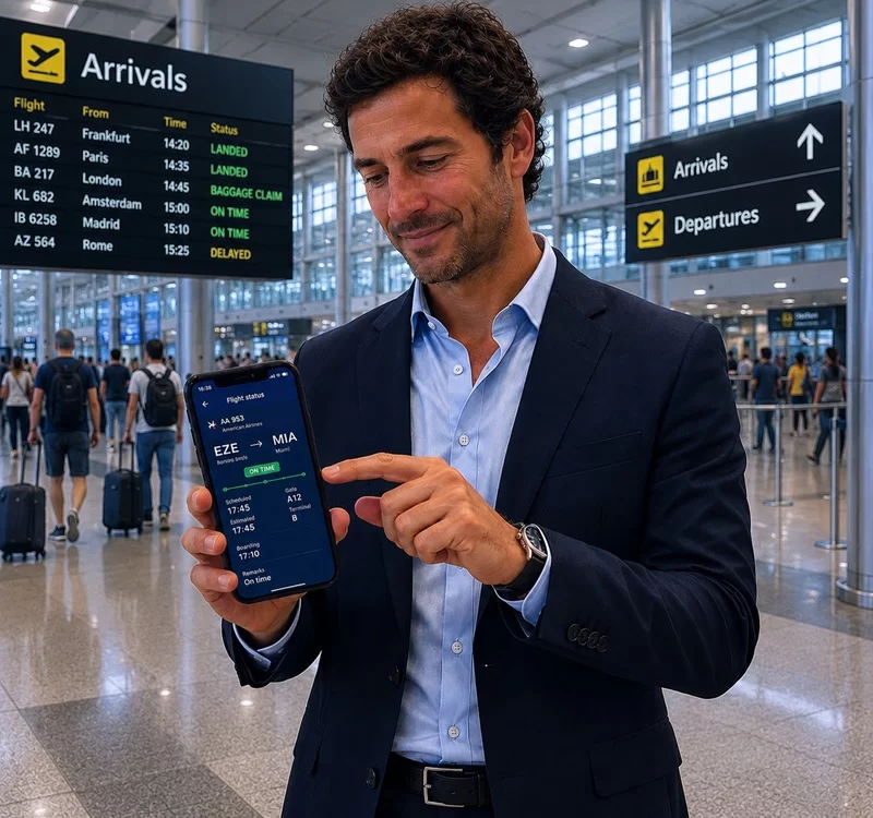 Monitoreo de vuelos Rio de Janeiro Transfer