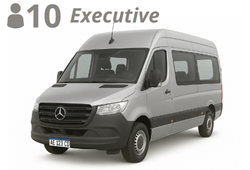 VAN, hasta 10 pasajeros con equipaje